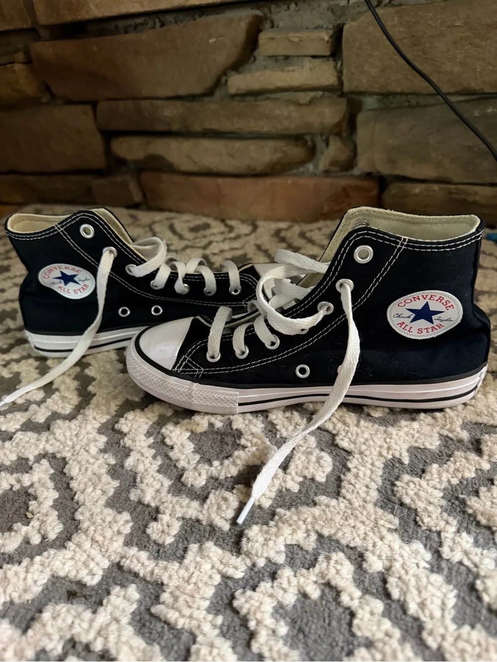 Converse Kids Black High Top Chuck Taylor Sneakers